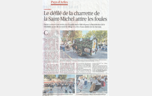 Fête de la charrette Saint Michel